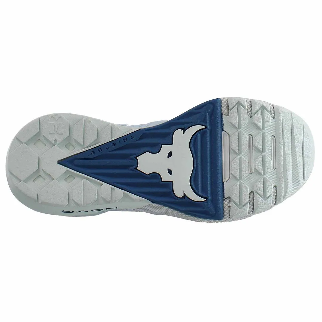 Under Armour x Project Rock 3 Womens Blue Running Shoes