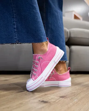 Very G Aman Sparkle Sneakers - Pink