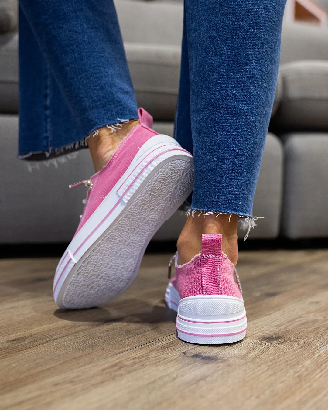 Very G Aman Sparkle Sneakers - Pink