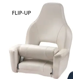 VETUS MAJOR helm seat with Flip-up squab