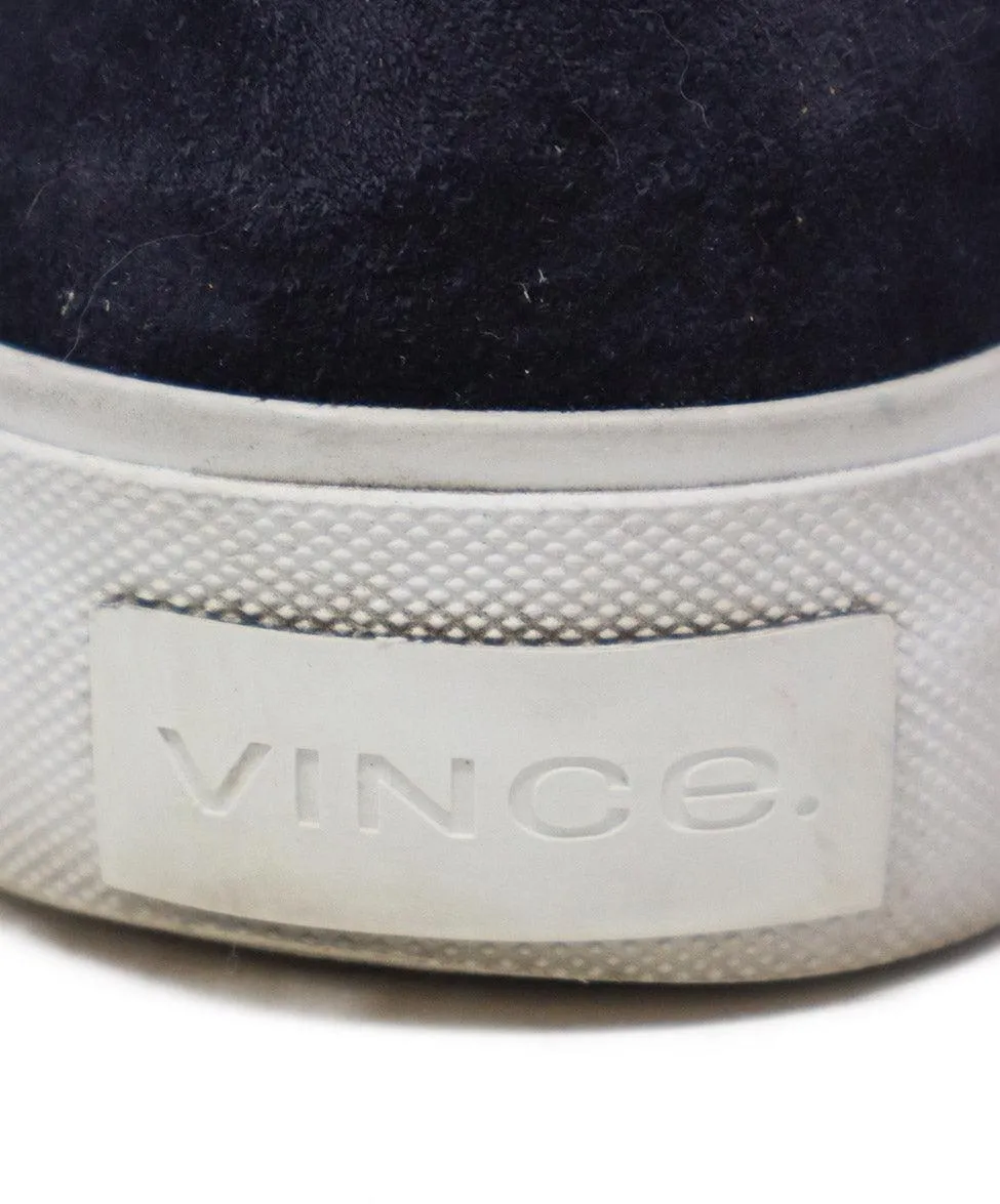 Vince Navy Suede Sneakers sz 10