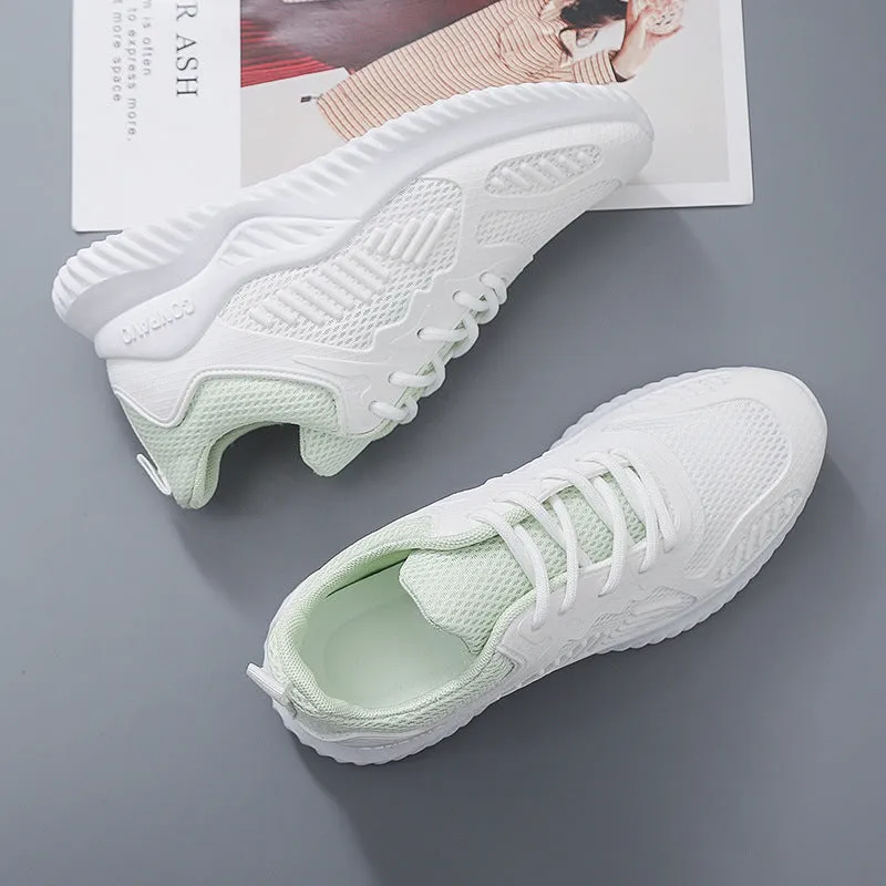 Wholesale 2023 Summer New Versatile Breathable Single Mesh Sports Shoes for Women