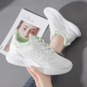Wholesale 2023 Summer New Versatile Breathable Single Mesh Sports Shoes for Women
