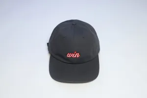 WIN Essential Strapback Hat - Charcoal Grey
