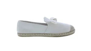 Women Bow Slip On Flat