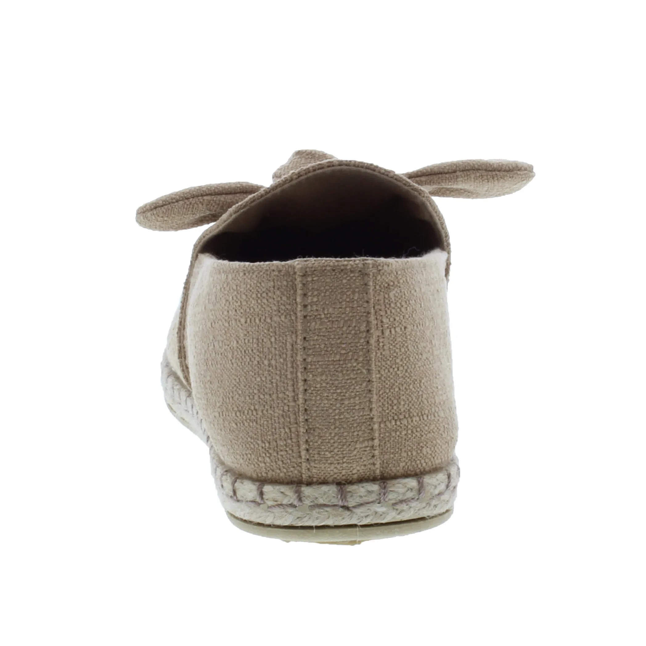 Women Bow Slip On Flat