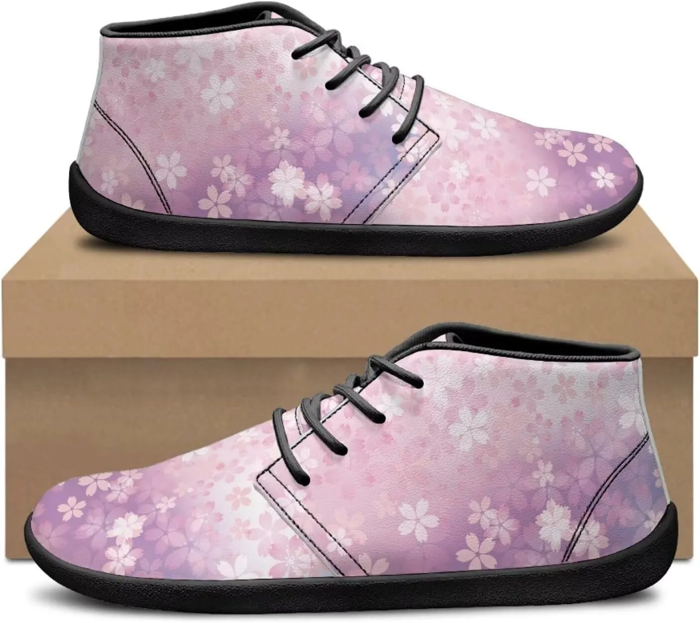Women's Minimalist Barefoot Shoes | Wide Width Fashion Sneaker | Low Top Fashion Sneaker Size 36-48
