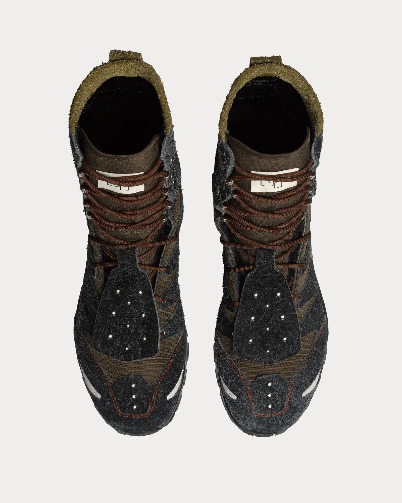XA Jungle Black / White / Alaskan Blue High Top Sneakers