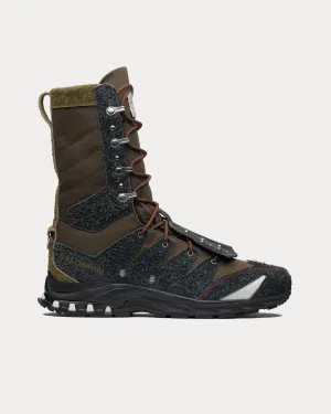 XA Jungle Black / White / Alaskan Blue High Top Sneakers