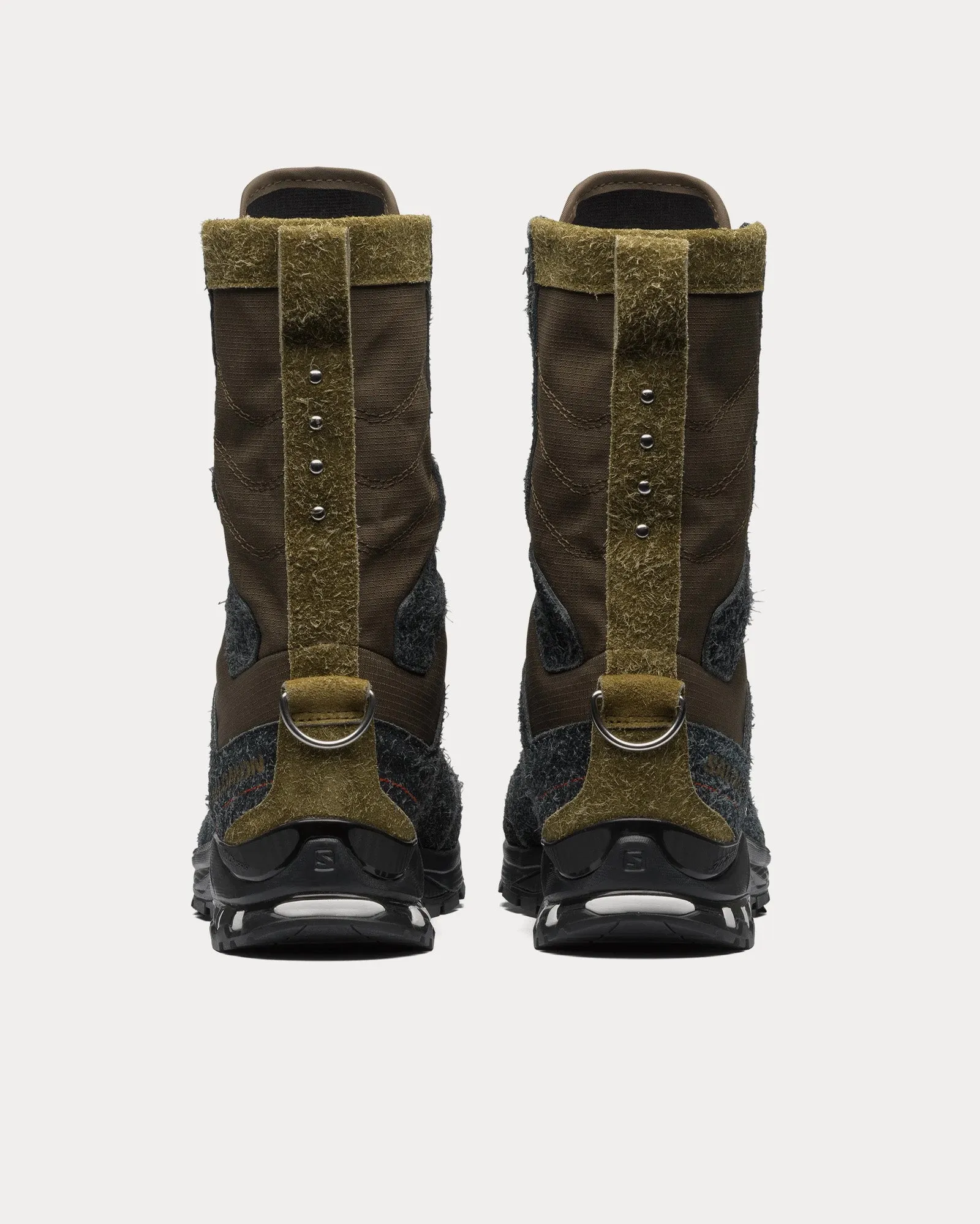 XA Jungle Black / White / Alaskan Blue High Top Sneakers